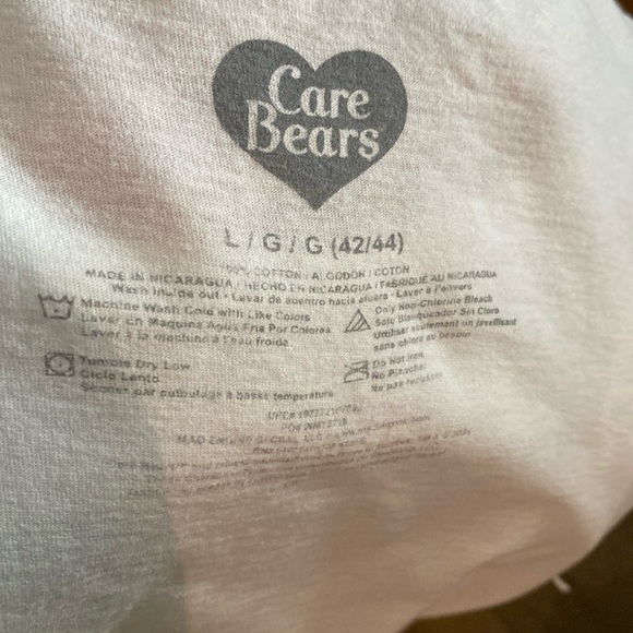 Care Bears Tshirt, women’s size Large - Picture 3 of 4